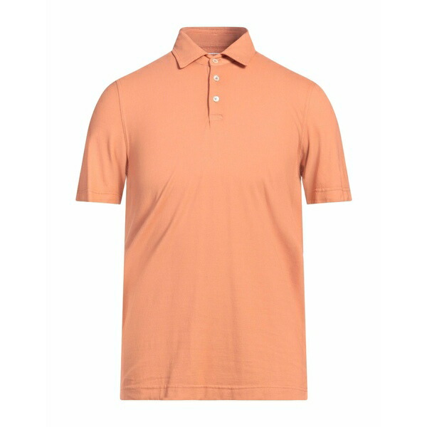 【送料無料】 フェデーリ メンズ Tシャツ トップス Polo shirts Orange