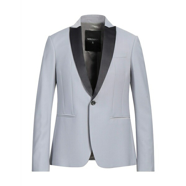 【貨物輸送無料】 パトリツィア ペペ メンズ 上衣＆上衣 アウター Blazers Grey