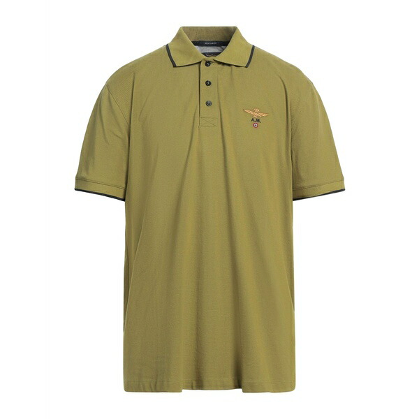 【送料無料】 アエロナウティカ ミリターレ メンズ Tシャツ トップス Polo shirts Green