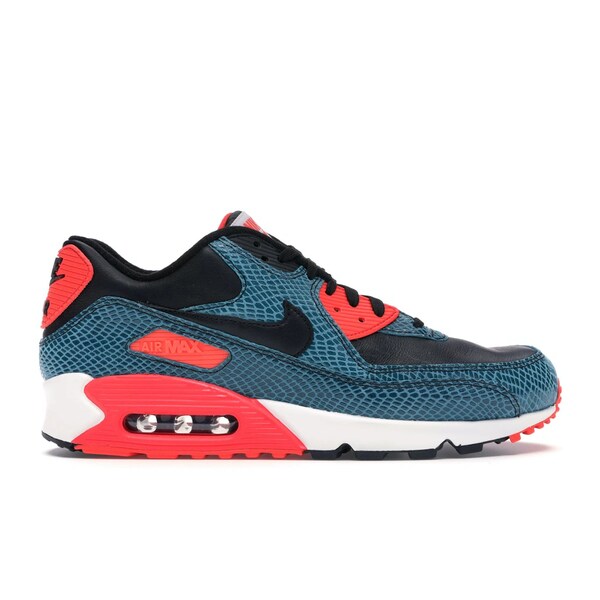 Nike ナイキ メンズ スニーカー 【Nike Air Max 90 Infrared Snake】 サイズ US_8(26.0cm) Dusty Cactus/Black-Infrared-White|asty