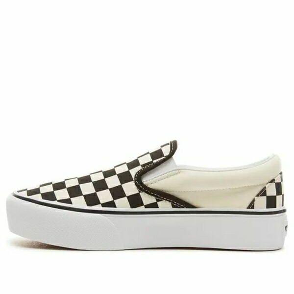Vans バンズ メンズ スニーカー 【Vans Classic Slip-On Platform \u0027Checker - Black White\u0027 VN00018EBWW】  大きさ US_M_4