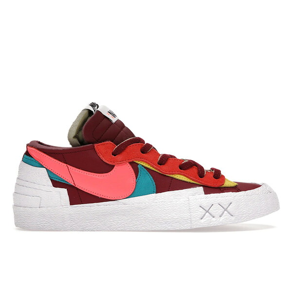 Nike ナイキ メンズ スニーカー 【Nike Blazer Low sacai KAWS Red】 サイズ US_10(28.0cm) Team Red/Orange-Pink-Blue