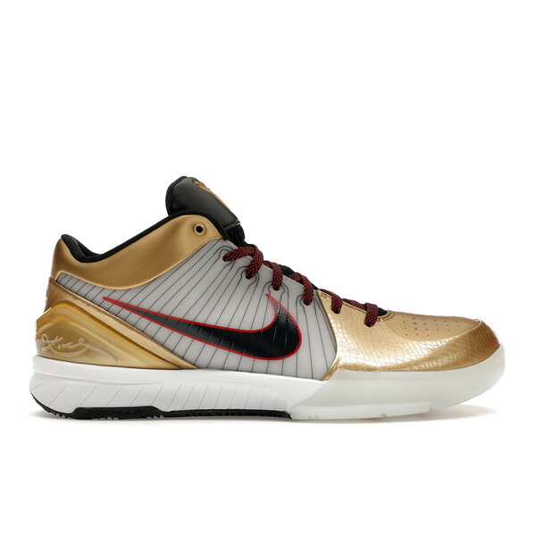 Nike ナイキ メンズ スニーカー 【Nike Kobe 4 Protro Gold Medal (2024)】 サイズ US_M_13 White/Dark Obsidian/Varsity Red/Metallic Gold