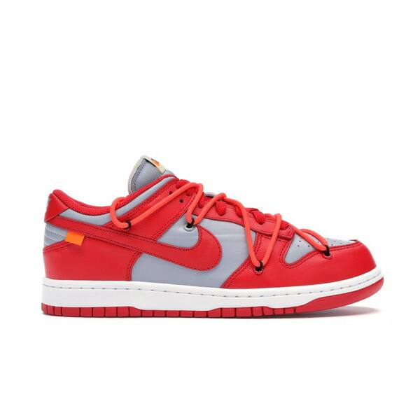 Nike ナイキ メンズ スニーカー 【Nike Dunk Low Off-White University Red】 サイズ US_10(28.0cm) University Red/University Red-Wolf Grey