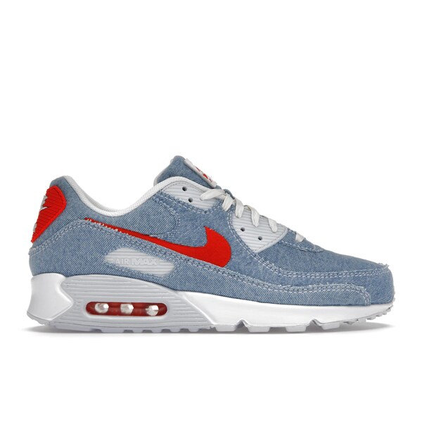 Nike ナイキ メンズ スニーカー 【Nike Air Max 90 Denim Light Wash】 サイズ US_M_13 Blue/Denim|asty