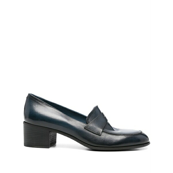 パンタネッティ レディース パンプス シューズ 50粍 leather pumps Blue