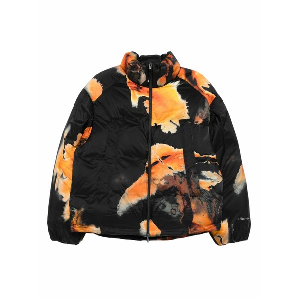 ワイスリー メンズ ジャケット&ブルゾン アウター Aop padded jacket Black|asty