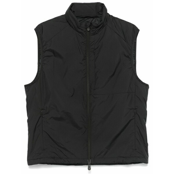 セーブザダック メンズ 厚地の外套 アウター Turner gilet Black
