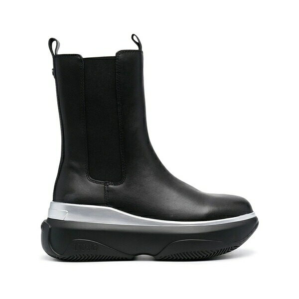 リュージョー レディース ブーツ シューズ June leather boots Black|asty