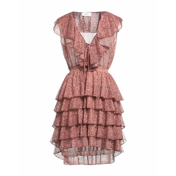 【送料無料】 ソーアリュール レディース ワンピース トップス Mini dresses Pink