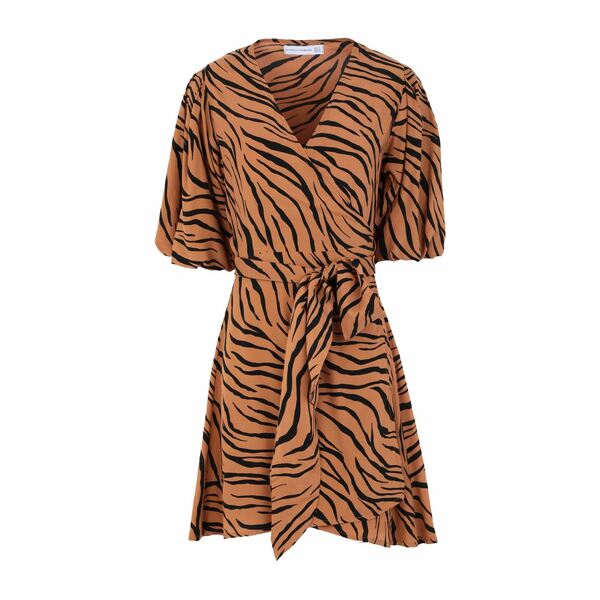 【送料無料】 フェイスフル レディース ワンピース トップス Mini dresses Brown