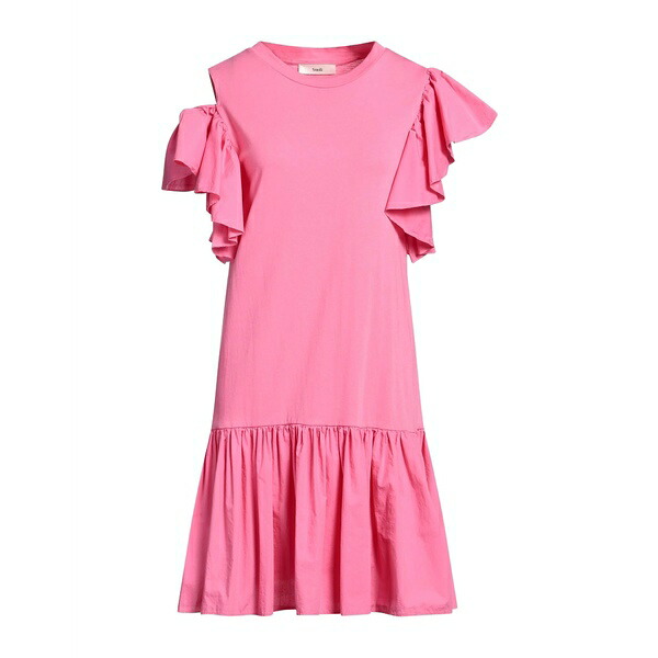 【送料無料】 スオリ レディース ワンピース トップス Mini dresses Pink