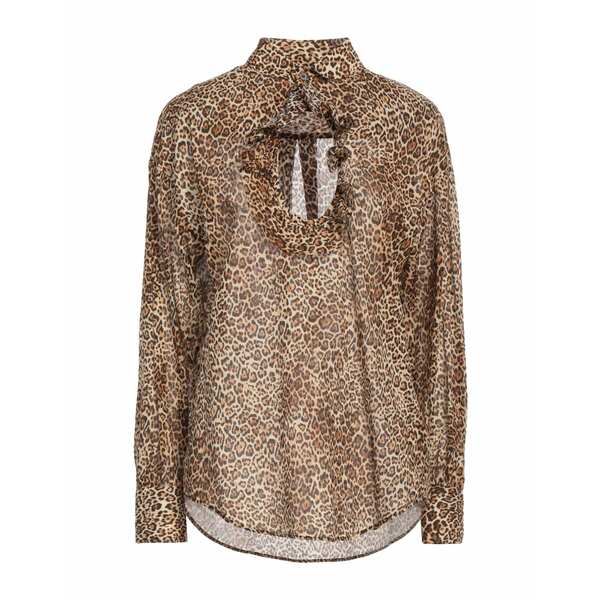 【送料無料】 ディースクエアード レディース Tシャツ トップス Tops Beige|asty