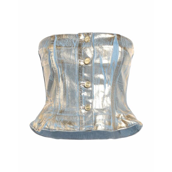 【送料無料】 ガニー レディース Tシャツ トップス Tops Blue