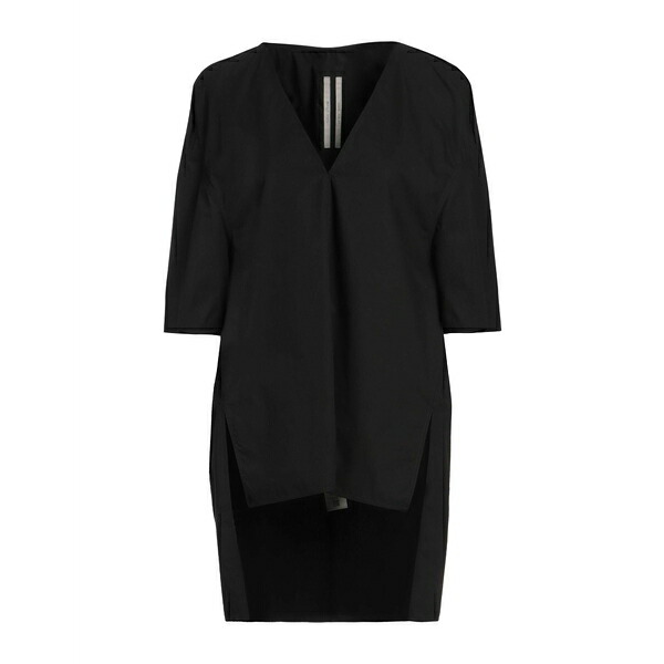 【送料無料】 リックオウエンス レディース Tシャツ トップス Tops Black｜asty