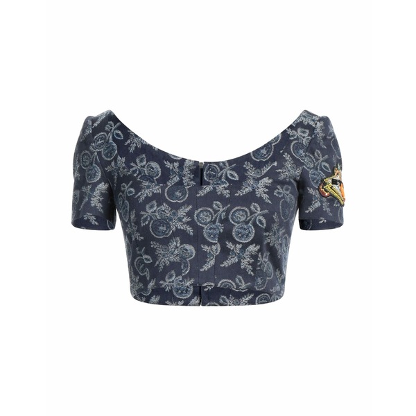 【送料無料】 エトロ レディース Tシャツ トップス Tops Blue｜asty