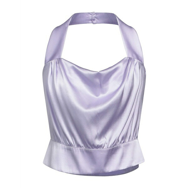 【送料無料】 ピンコ レディース Tシャツ トップス Tops Purple