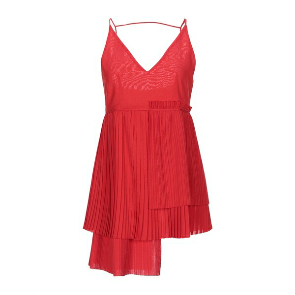 【送料無料】 アリジ レディース Tシャツ トップス Tops Red|asty