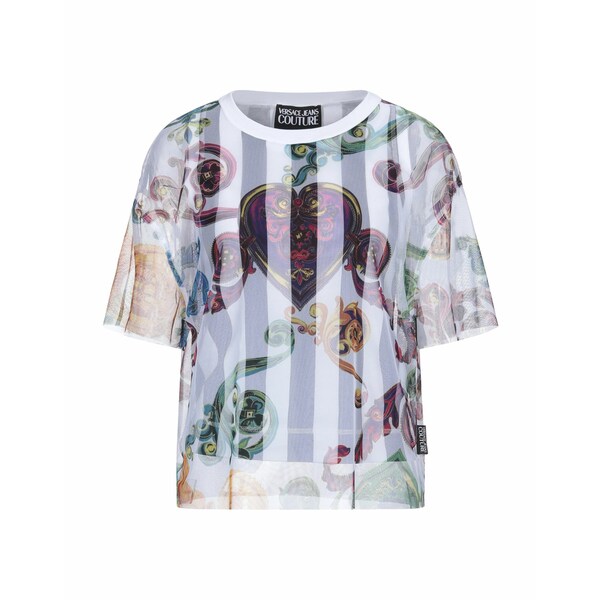 【送料無料】 ベルサーチ レディース Tシャツ トップス Tops White