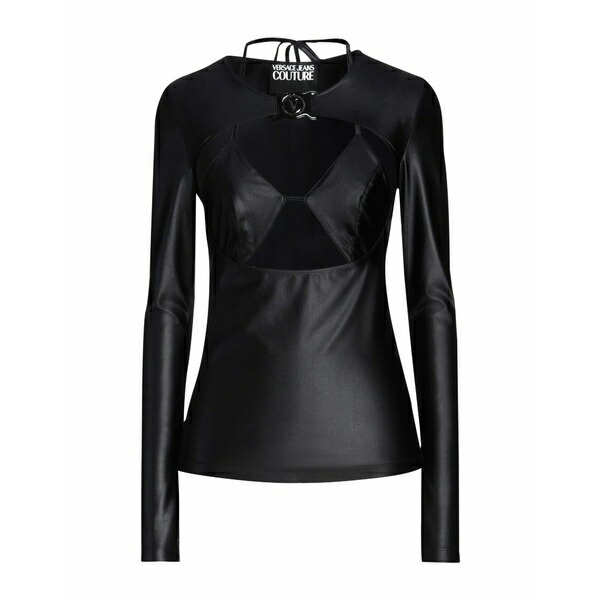 【送料無料】 ベルサーチ レディース Tシャツ トップス Tops Black