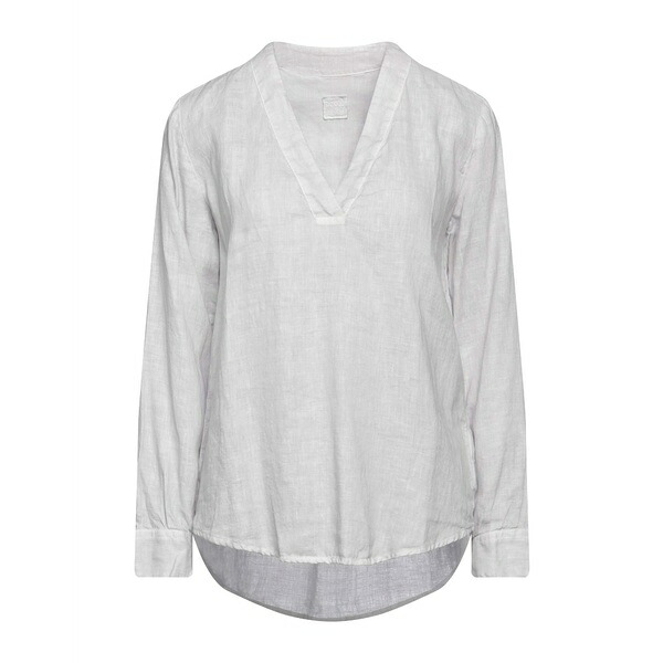 【送料無料】 120%リノ レディース Tシャツ トップス Tops Grey