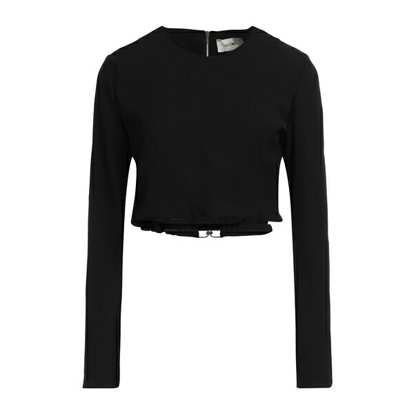 【送料無料】 ヴィコロ レディース Tシャツ トップス Tops Black｜asty
