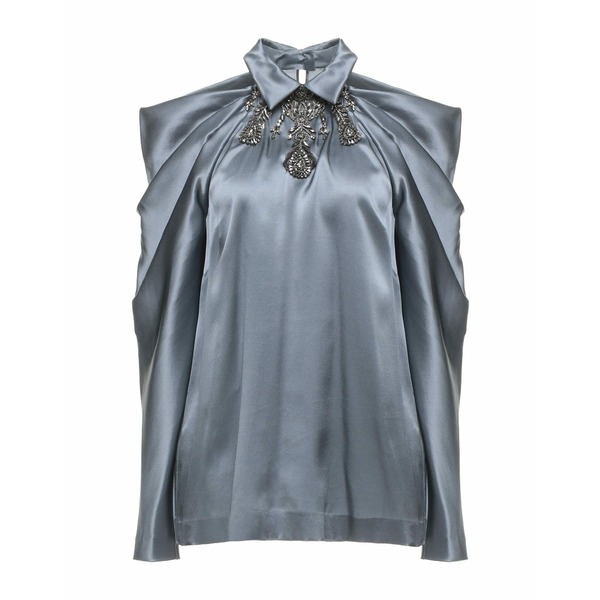 【送料無料】 アルベルタ フェレッティ レディース Tシャツ トップス Tops Grey|asty