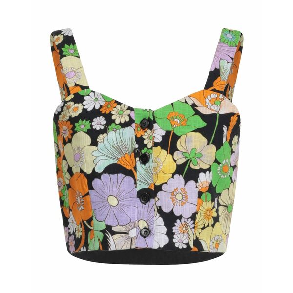 【送料無料】 マージュ レディース Tシャツ トップス Tops Black