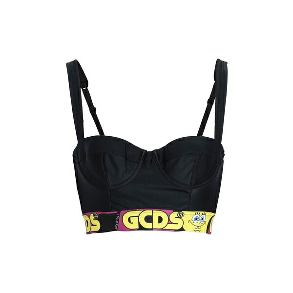 【送料無料】 ジーシーディーエス レディース Tシャツ トップス Tops Black