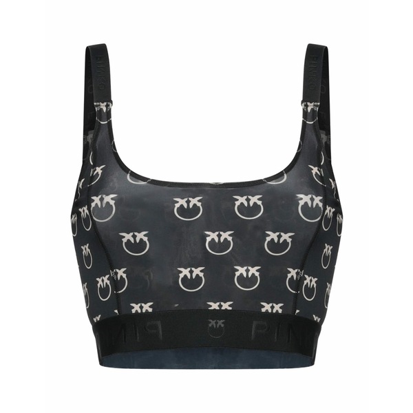 【送料無料】 ピンコ レディース Tシャツ トップス Tops Black