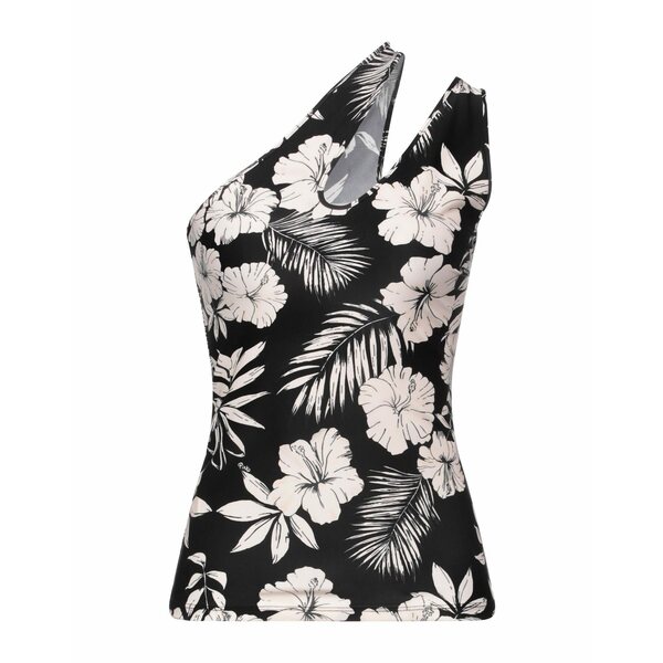 【送料無料】 ピンコ レディース Tシャツ トップス Tops Black