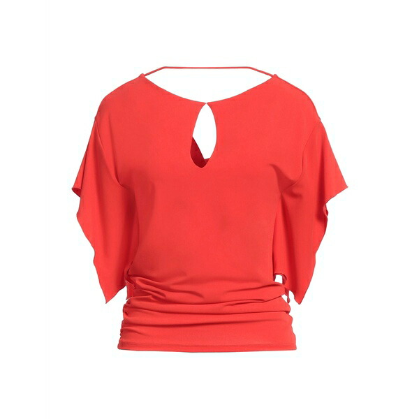 【送料無料】 パトリツィア ペペ レディース Tシャツ トップス Tops Red