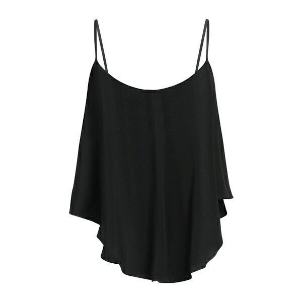 【送料無料】 セミクチュール レディース Tシャツ トップス Tops Black
