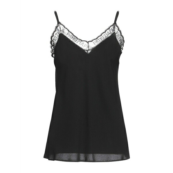 【送料無料】 パトリツィア ペペ レディース Tシャツ トップス Tops Black｜asty 28,480円