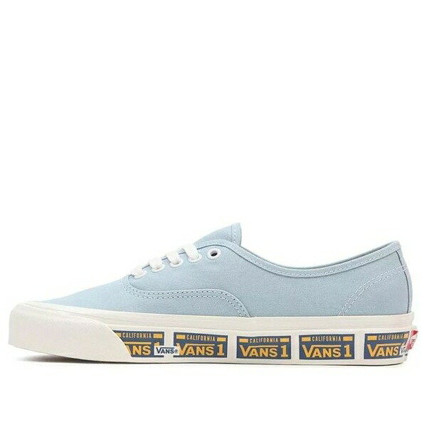 Vans バンズ メンズ スニーカー  【Vans Unisex Anaheim Factory Authentic 44 DX Low-Top Sneakers Blue Light Blue VN0A5KX4AXC】  大きさ US_M_4