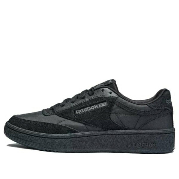 Reebok リーボック メンズ スニーカー  【Reebok Club C 85 \u0027Black\u0027 100222334】  大きさ US_M_4.5