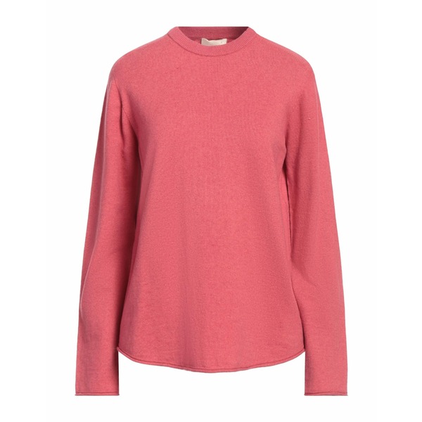 【送料無料】 セミクチュール レディース ニット&セーター アウター Sweaters Red|asty