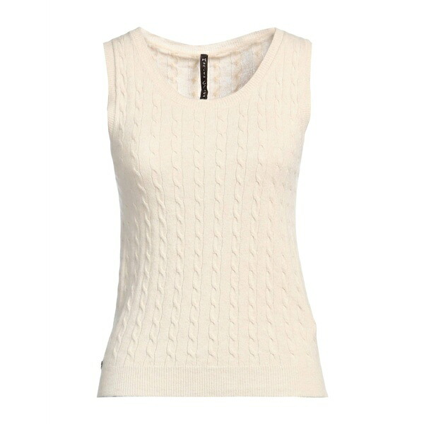【送料無料】 マニラグレース レディース ニット&セーター アウター Sweaters White