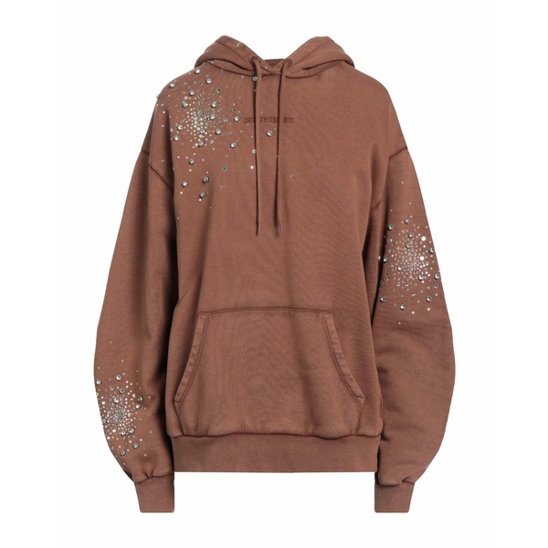 【送料無料】 デス フェム レディース パーカー・スウェットシャツ アウター Sweatshirts Brown