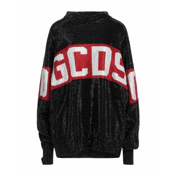 【送料無料】 ジーシーディーエス レディース ニット&セーター アウター Sweaters Black｜asty