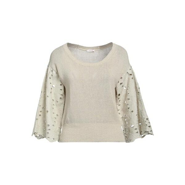 【送料無料】 ロッソピューロ レディース ニット&セーター アウター Sweaters Beige