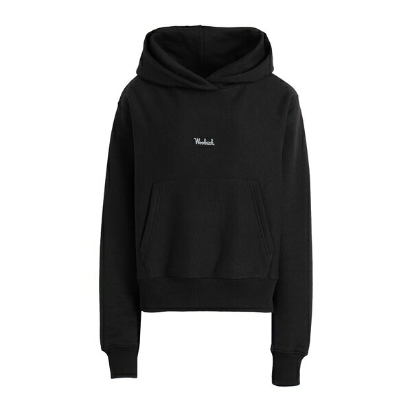 【貨物輸送無料】 羊毛 分限者 レディース パーカー・スウェットシャツ アウター Sweatshirts Black