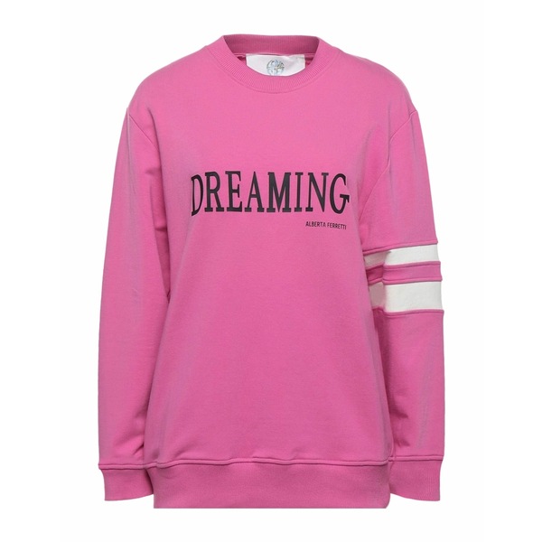 【送料無料】 アルベルタ フェレッティ レディース パーカー・スウェットシャツ アウター Sweatshirts Pink