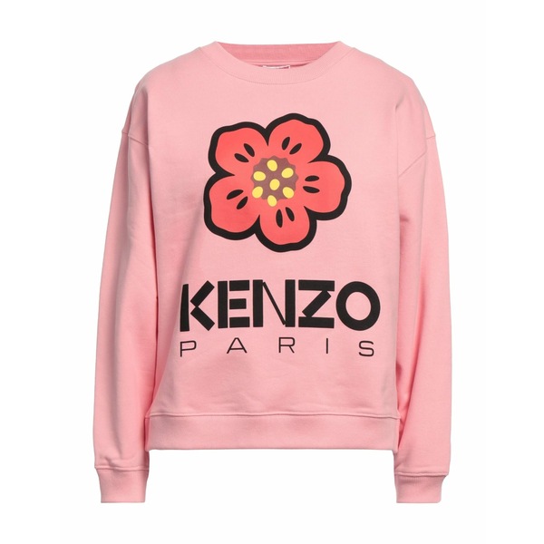 【送料無料】 ケンゾー レディース パーカー・スウェットシャツ アウター Sweatshirts Pink|asty