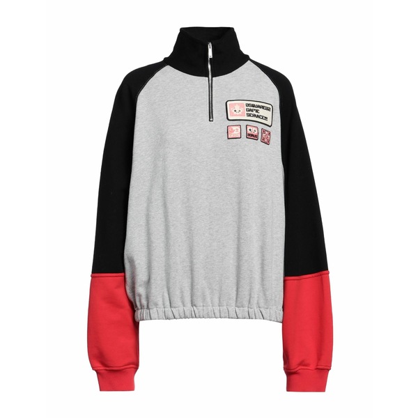 【送料無料】 ディースクエアード レディース パーカー・スウェットシャツ アウター Sweatshirts Grey
