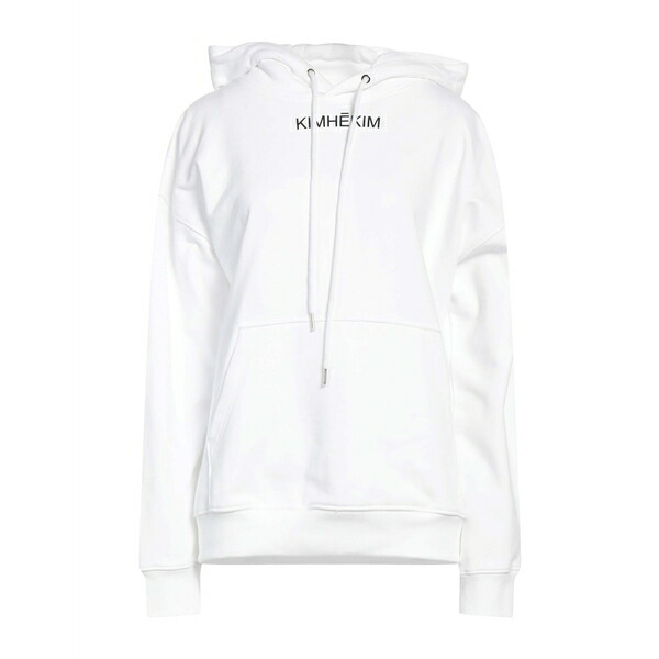【貨物輸送無料】 キムヘキム レディース パーカー・スウェットシャツ アウター Sweatshirts White