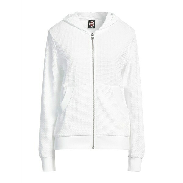 【貨物輸送無料】 コルマール レディース パーカー・スウェットシャツ アウター Sweatshirts White