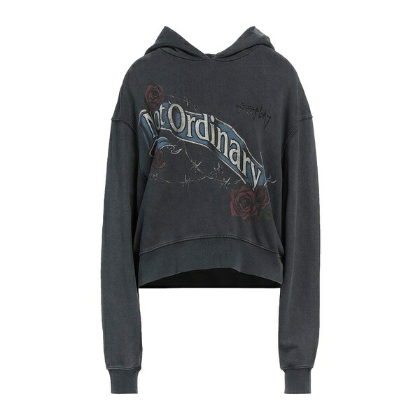 【貨物輸送無料】 リプレー レディース パーカー・スウェットシャツ アウター Sweatshirts Grey