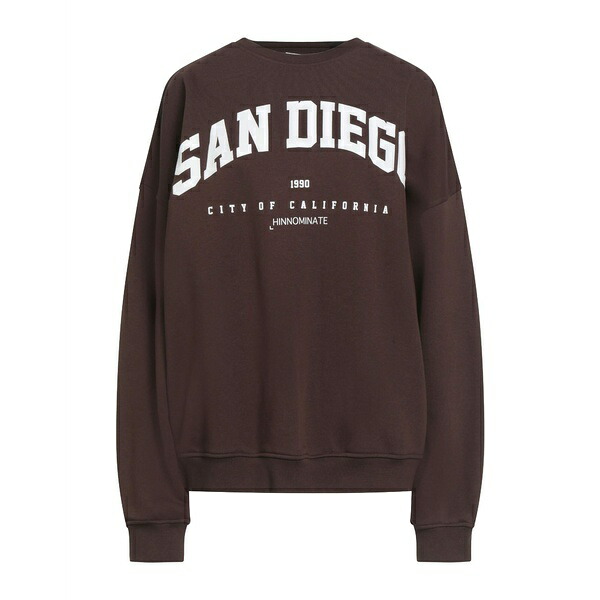 【送料無料】 ヒノミネイト レディース パーカー・スウェットシャツ アウター Sweatshirts Brown