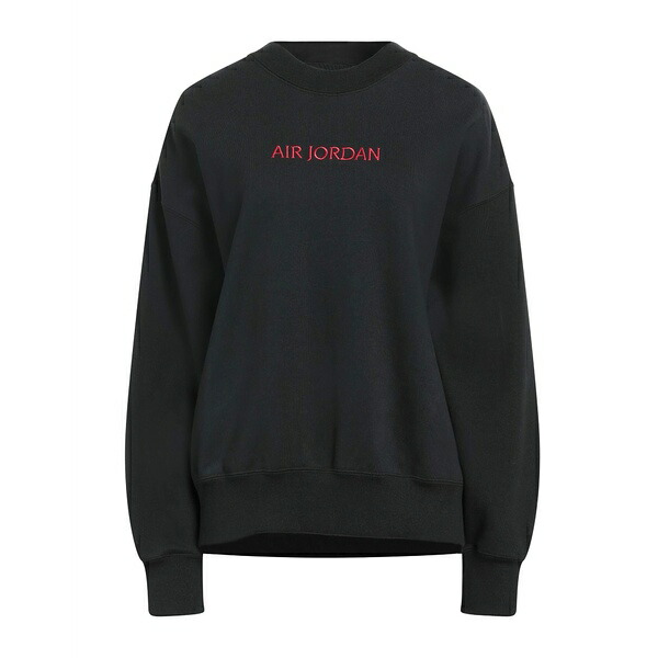 【貨物輸送無料】 ジョーダン レディース パーカー・スウェットシャツ アウター Sweatshirts Black トップス-スウェット・トレーナー-レディースファッション